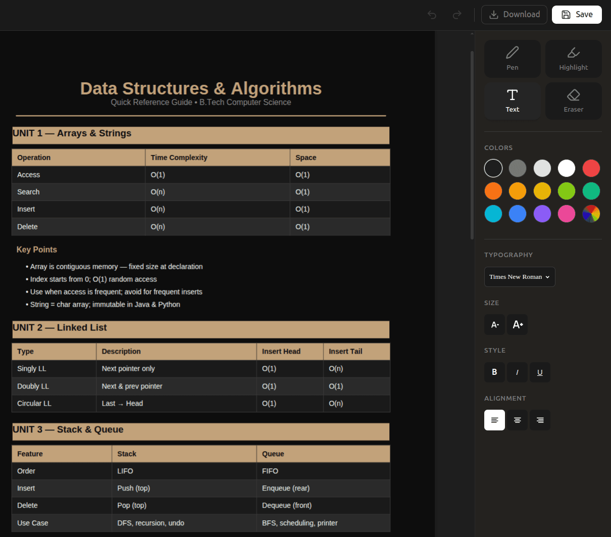Interactive PDF Reader